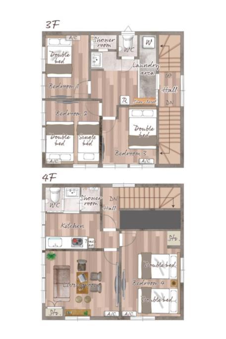 東十条1丁目3f 4f Apartment